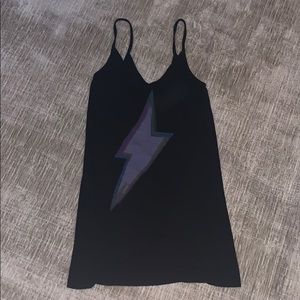 Urban Outfitters black graphic tank top